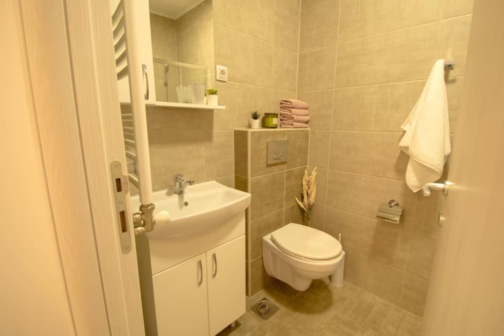 White Fields-Central 2-Bdrm Apartment With Parking โนวีซาด ภายนอก รูปภาพ